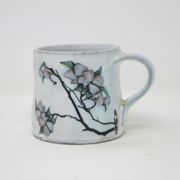Cappuccino Mugs (Humming Bugs & Large Blossoms)